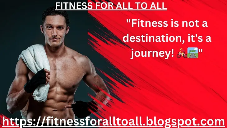 “Fitness is not a destination, it’s a journey! 🚴‍♀️🛣️”