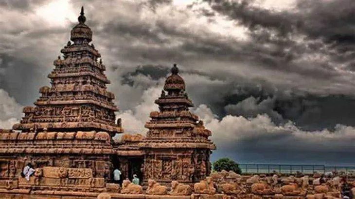 Mahabalipuram — The rock cut temples, most visited tourist spot in India.