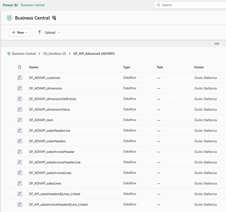 Optimizing Dataflows in Power BI with Business Central Custom APIs