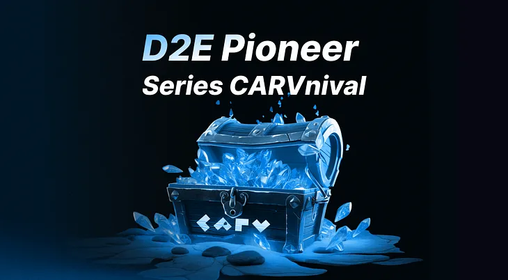 Unveiling the Data-To-Earn Pioneer Series CARVnival: Kicking Off with Linea and Exciting…