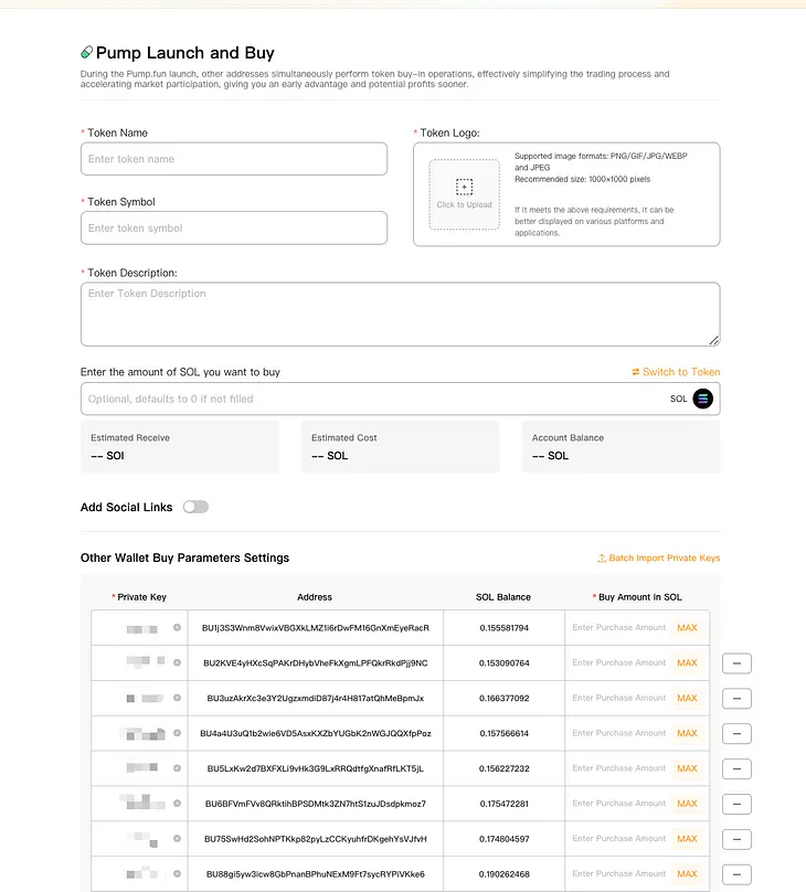 Pump.fun Tutorial: Multi-Address Sniping While Creating Tokens