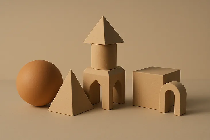 Image with primitive shapes.