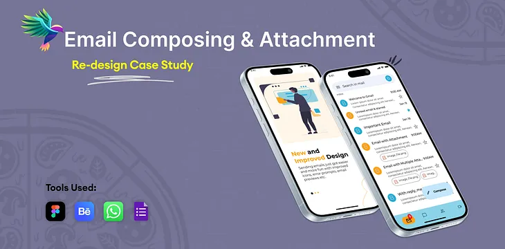 Case study: Email Composing interface redesign