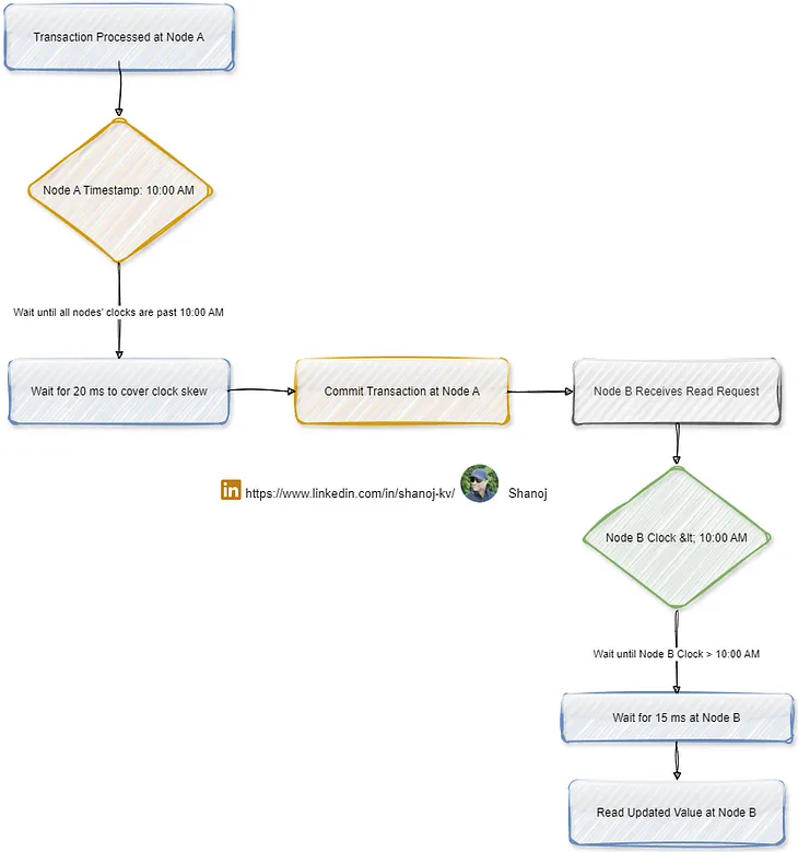 Distributed Systems Design Pattern: Clock-Bound Wait with Banking Use Case