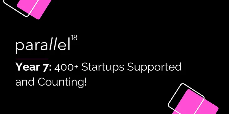 parallel18 — Year 7: 400+ Startups Supported and Counting