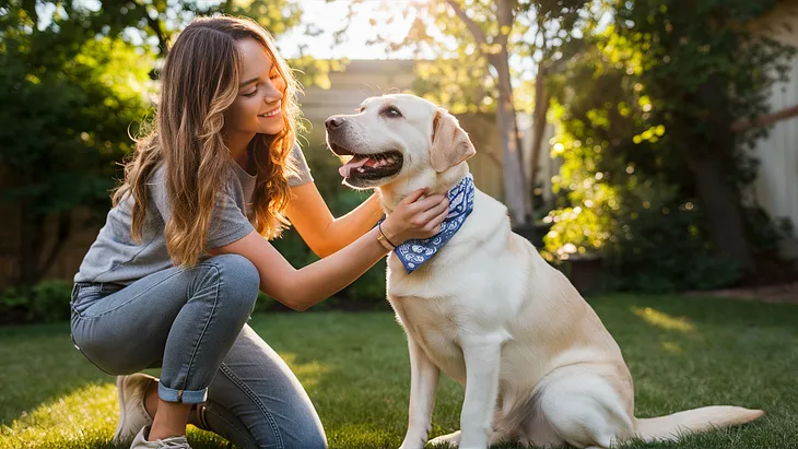 Cooling Bandana Chic: Max’s Stylish Solution to Beat the Summer Heat!