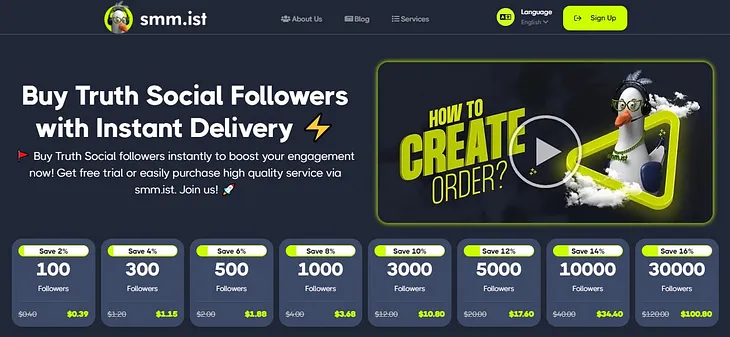 Best Site To Buy Truth Social Followers — smm.ist
