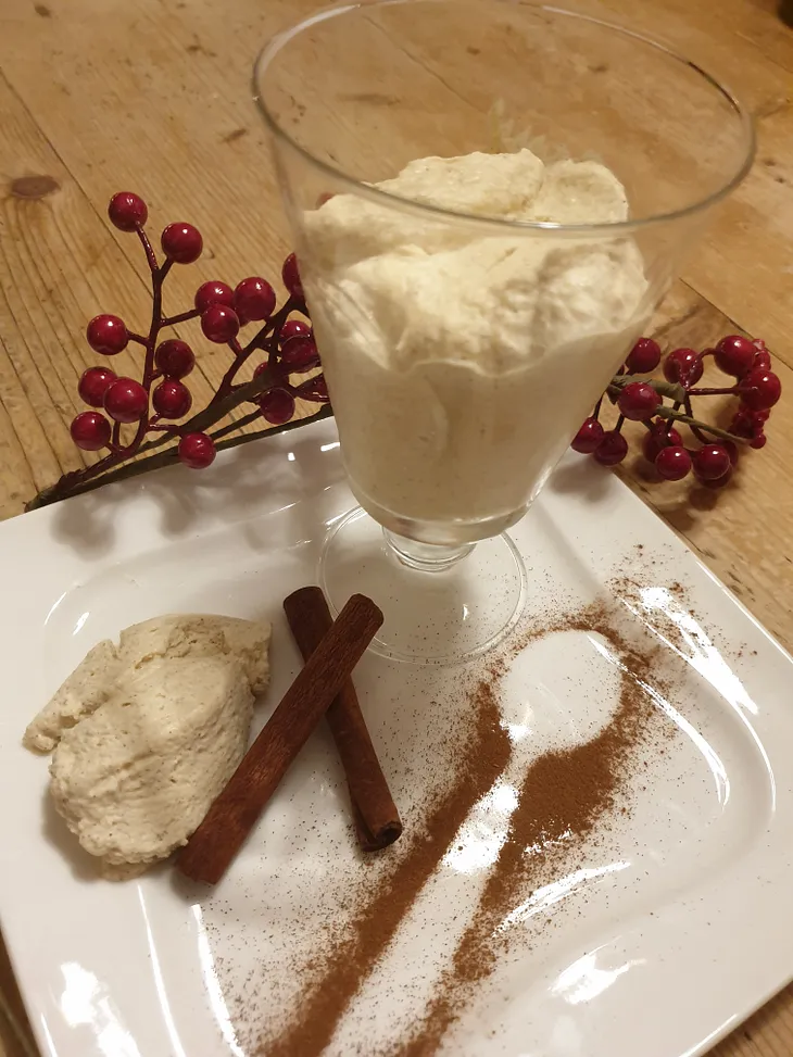 Cinnamon and White Chocolate Mousse Recipe