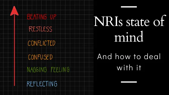 From reflection to panic: The state of an NRIs mind on the topic of moving countries