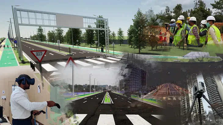 BIM for Infrastructure: 3D Modeling, 4D Simulation & AR/VR Case Study