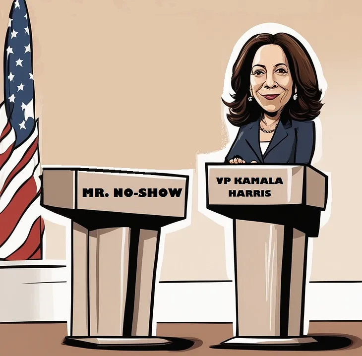 DID TRUMP AGREE TO DEBATE BIDEN BUT NOT HARRIS ON ABC? THERE IS A CLEAR ANSWER.