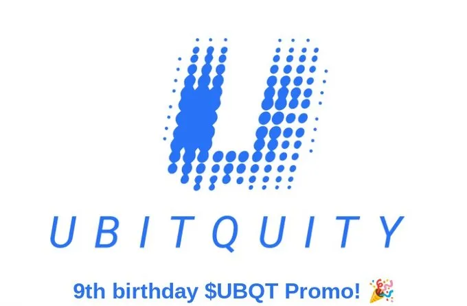 Exclusive 4X Token Offer for Ubitquity’s 9th Birthday & Important Updates (Staking + Block…