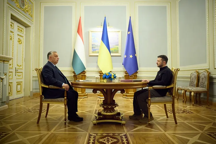 Ukraine: Viktor Orbán calls on Volodymyr Zelenskyi for a quick ceasefire
