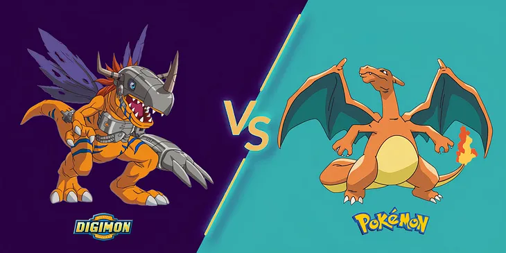 Pokemon vs Digimon: Similarities and Differences