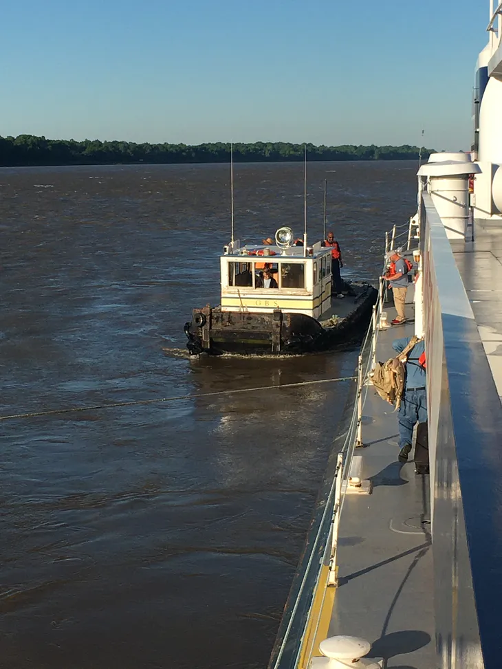 Chef on a Tugboat