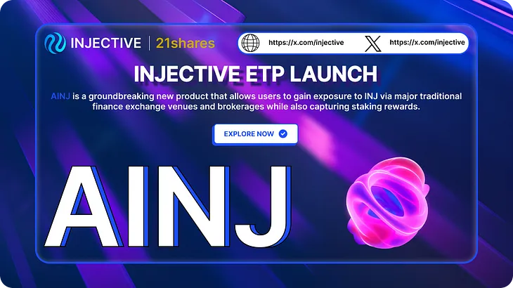 AINJ Injective Staking ETP: What You Need to Know