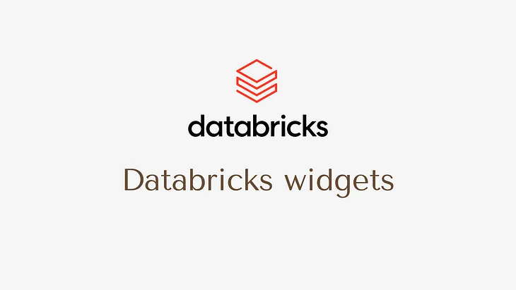 Databricks widgets