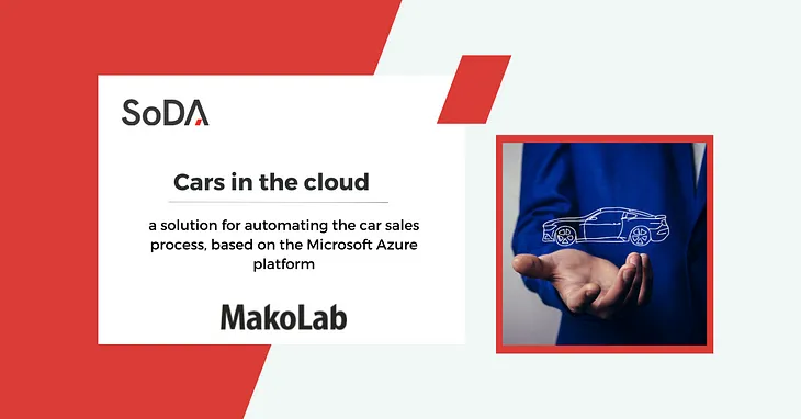 Cars in the cloud — a solution for automating the car sales process, based on the Microsoft Azure…