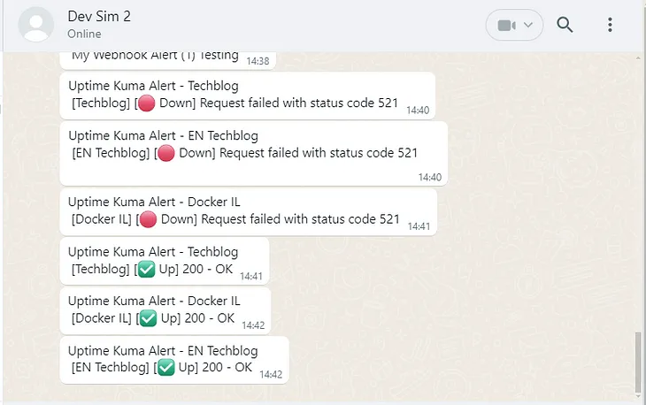 Mastering Uptime Monitoring: Leveraging Green API for WhatsApp Alerts with UptimeKuma.