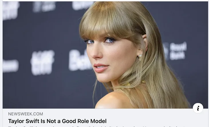 Loathing Women Runs Deep &Taylor Swift Knows It