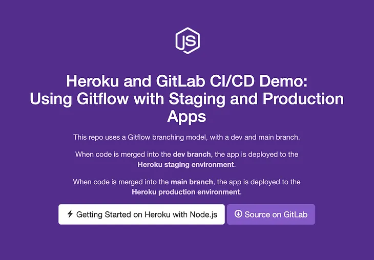 Demo Heroku app