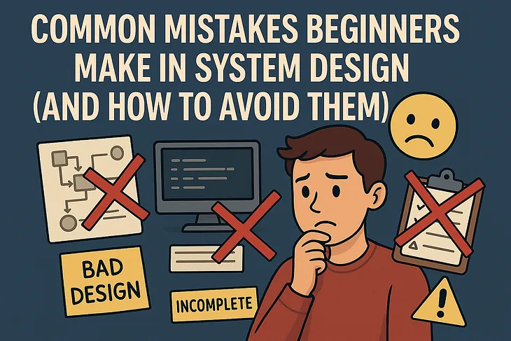Common Mistakes Beginners Make in System Design (and How to Avoid Them)