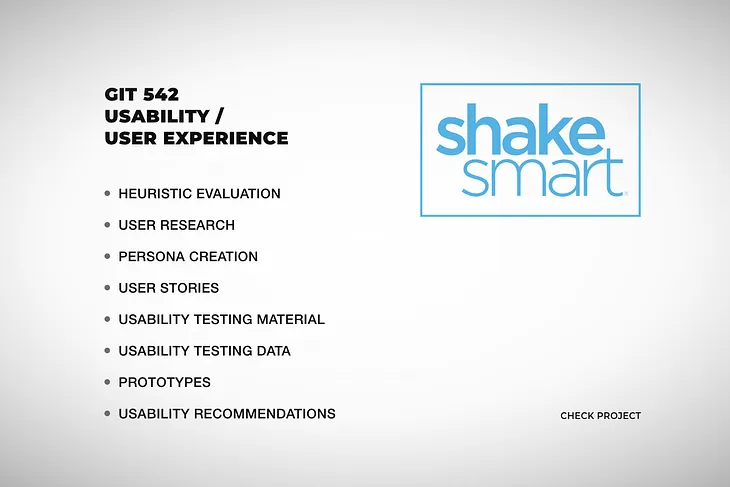 Shake Smart Research Case Study: A deep dive into their order process section