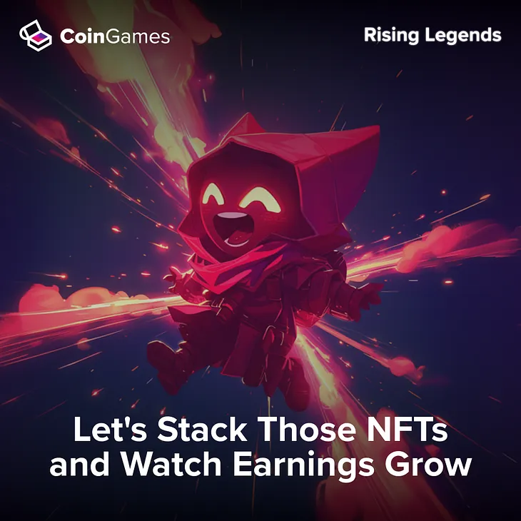 CoinGames decentralized casino’s NFT collection offers special benefits