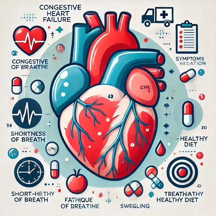 Congestive coronary coronary heart failure (CHF) examine.