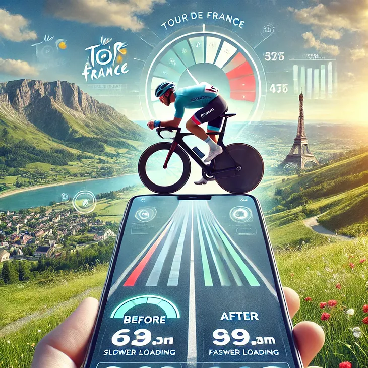 Shifting Gears for a better Tour de France User Experience