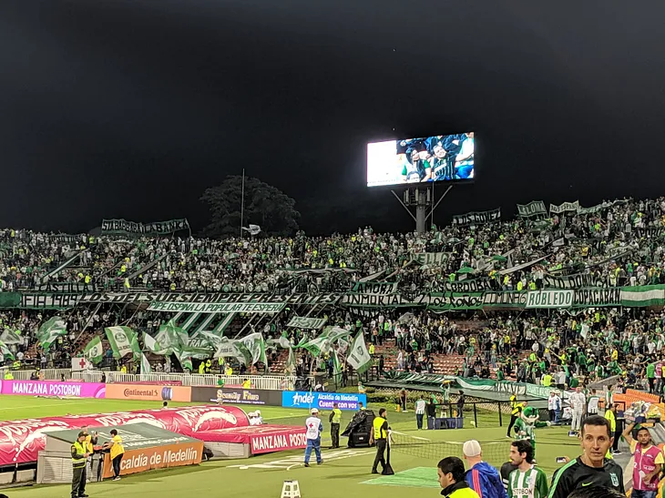 The beautiful game in Medellin