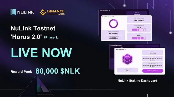 NuLink 2.0 Phase 1: HORUS 2.0 TESTNET (Reward Confirmed)