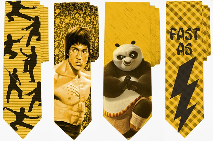 Kung Fu Necktie releases limited edition kung fu neckties