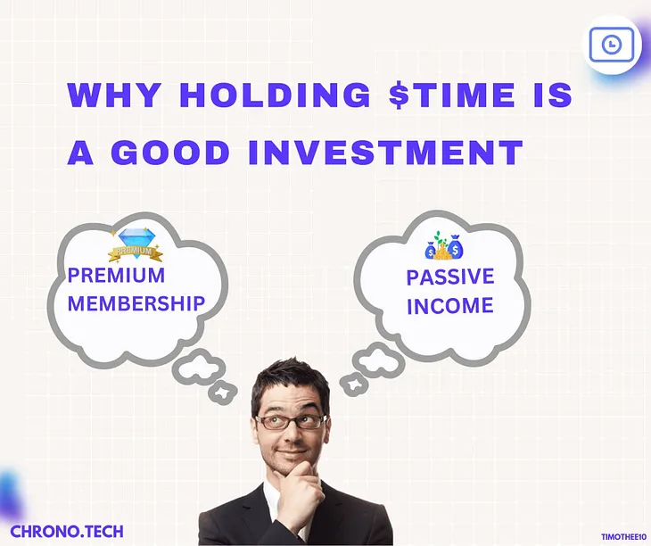 WHY  HOLDING $TIME IS A  GOOD INVESTMENT