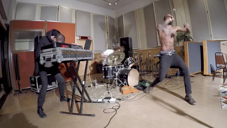 What Happens When A Violin Player Goes to a Death Grips Show?