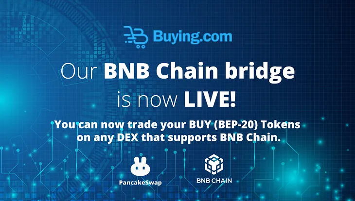 Announcing the Launch of our Cross Chain Bridge with BNB Chain