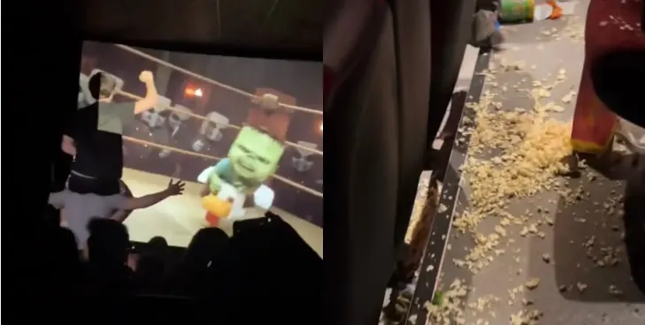 “Hell is other moviegoers”