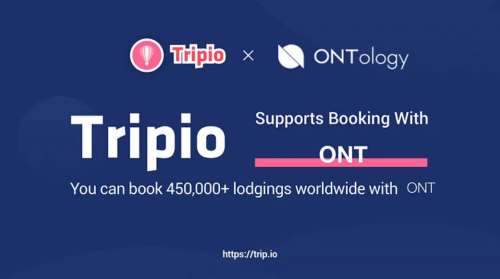 Use $ONT to book 450,000+ lodgings worldwide in Tripio