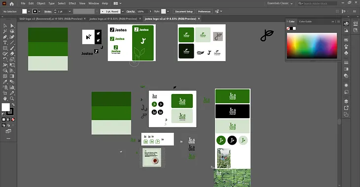 What My Logo Design Process Looks Like For Client Projects