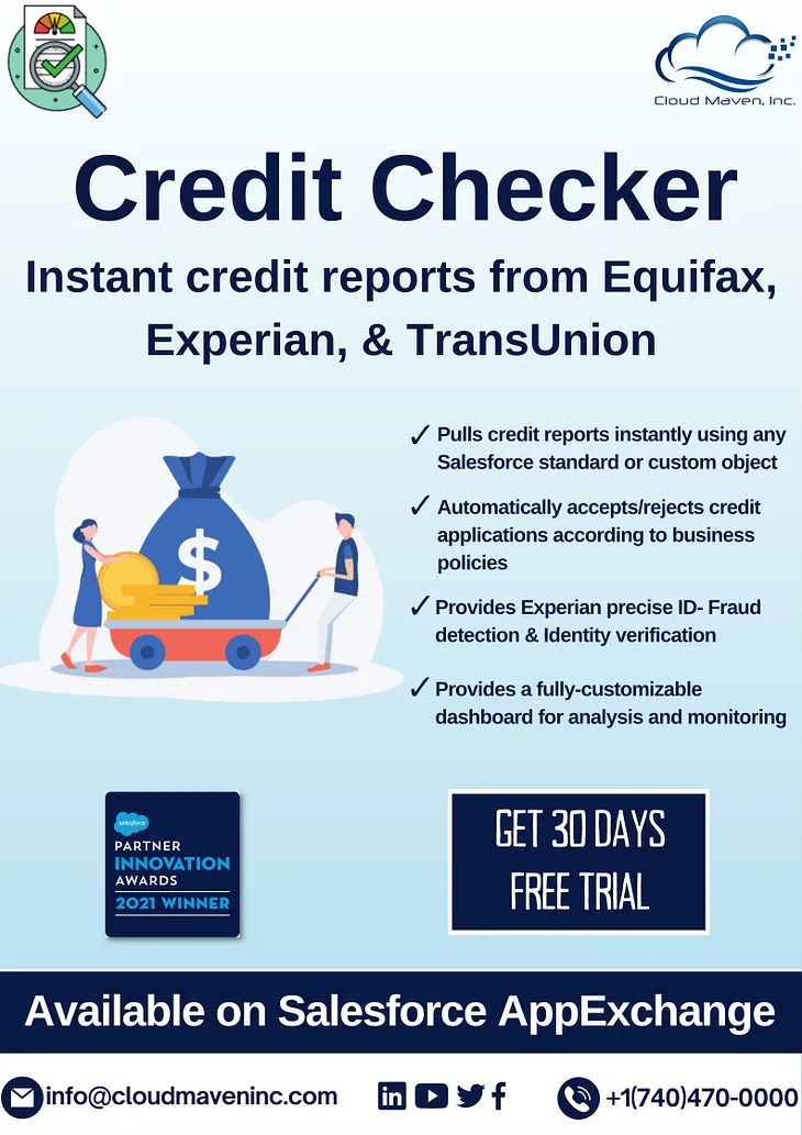 Equifax credit report salesforce: Credit Checker