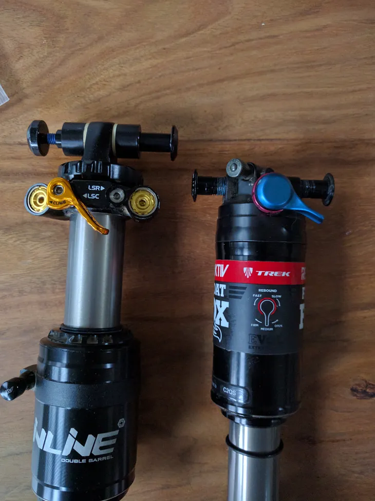 Replacing the proprietary DRCV Trek Remedy 29 Rear Shock