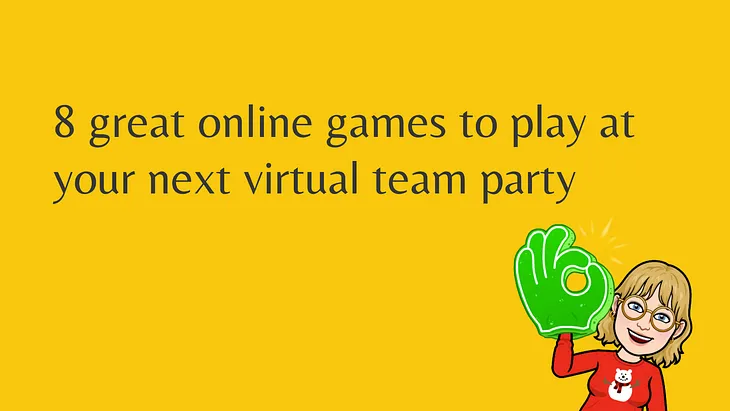 8 online games for your remote team to play at their next team-building or social event