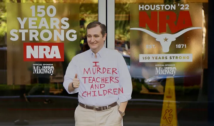 We confronted Ted Cruz. Here’s how you can challenge MAGA extremists on gun violence.