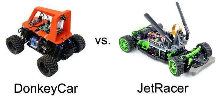 DonkeyCar vs. JetRacer