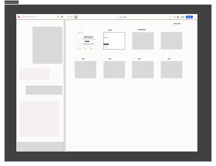 Why Lovable.dev should have a visual page overview