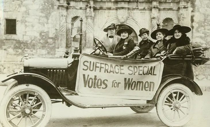 Why It Took Women So Long To Get The Vote: Men.