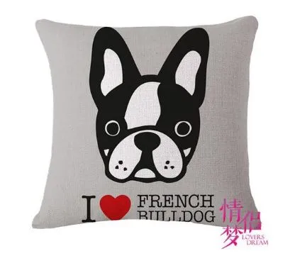 The Top Dog Deals Launches French Bulldog Decorative Pillows