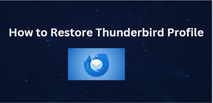 restore thunderbird profile