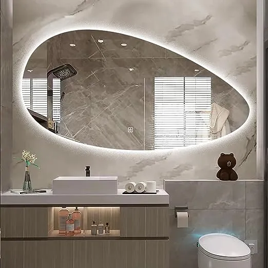 The JSLJDM 500 X 800 mm Illuminated Backlit LED Mirror: Elevate Your Bathroom