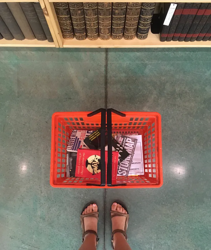 #111: The Shopping Basket of Books